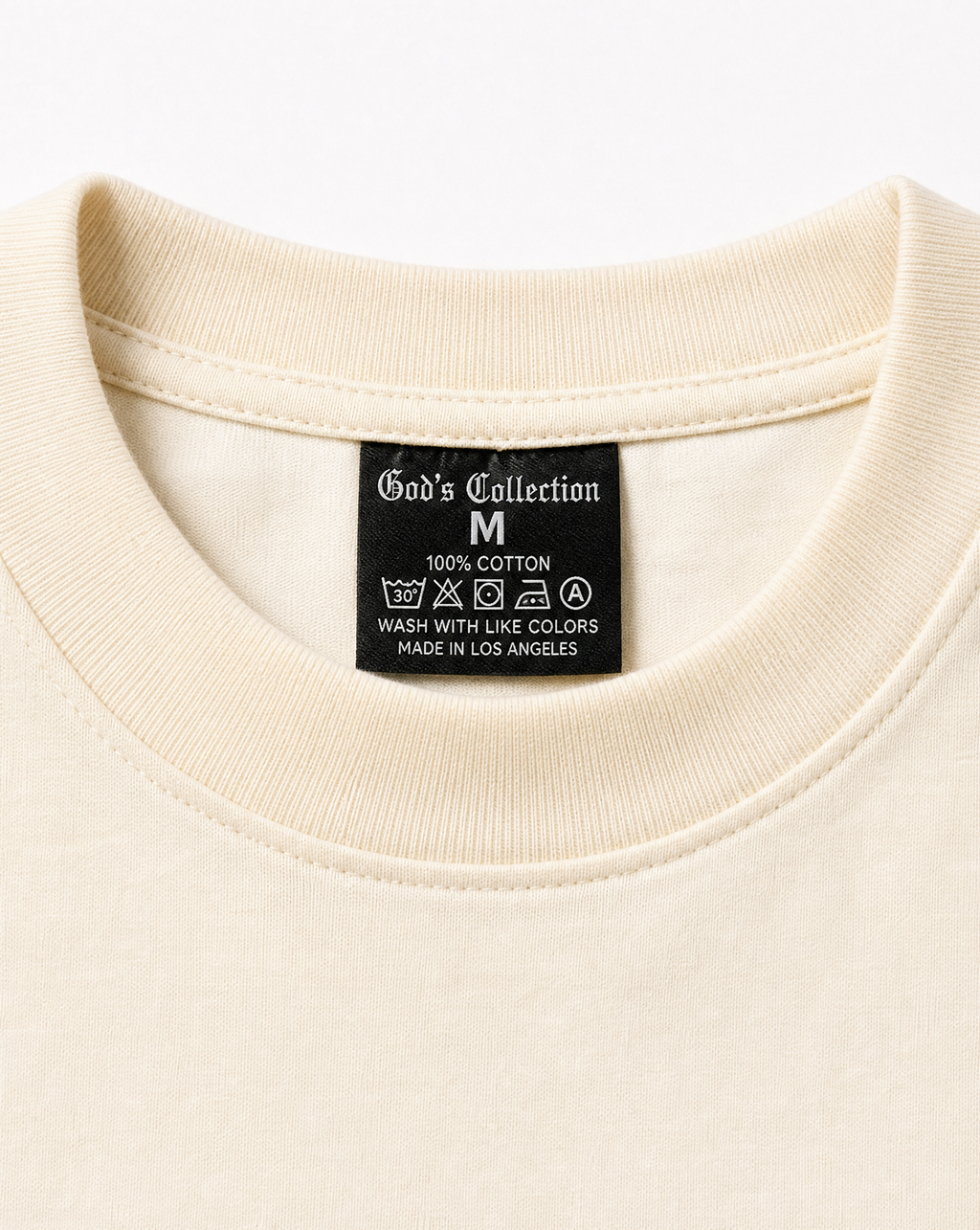 boxy t-shirt Cream
