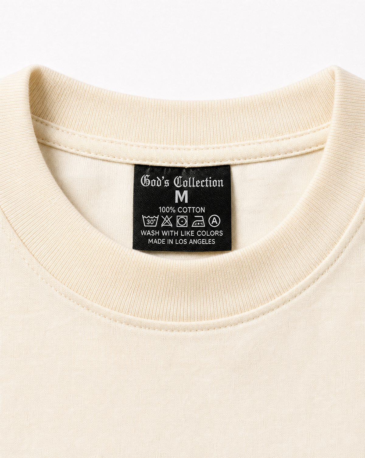 boxy t-shirt Cream