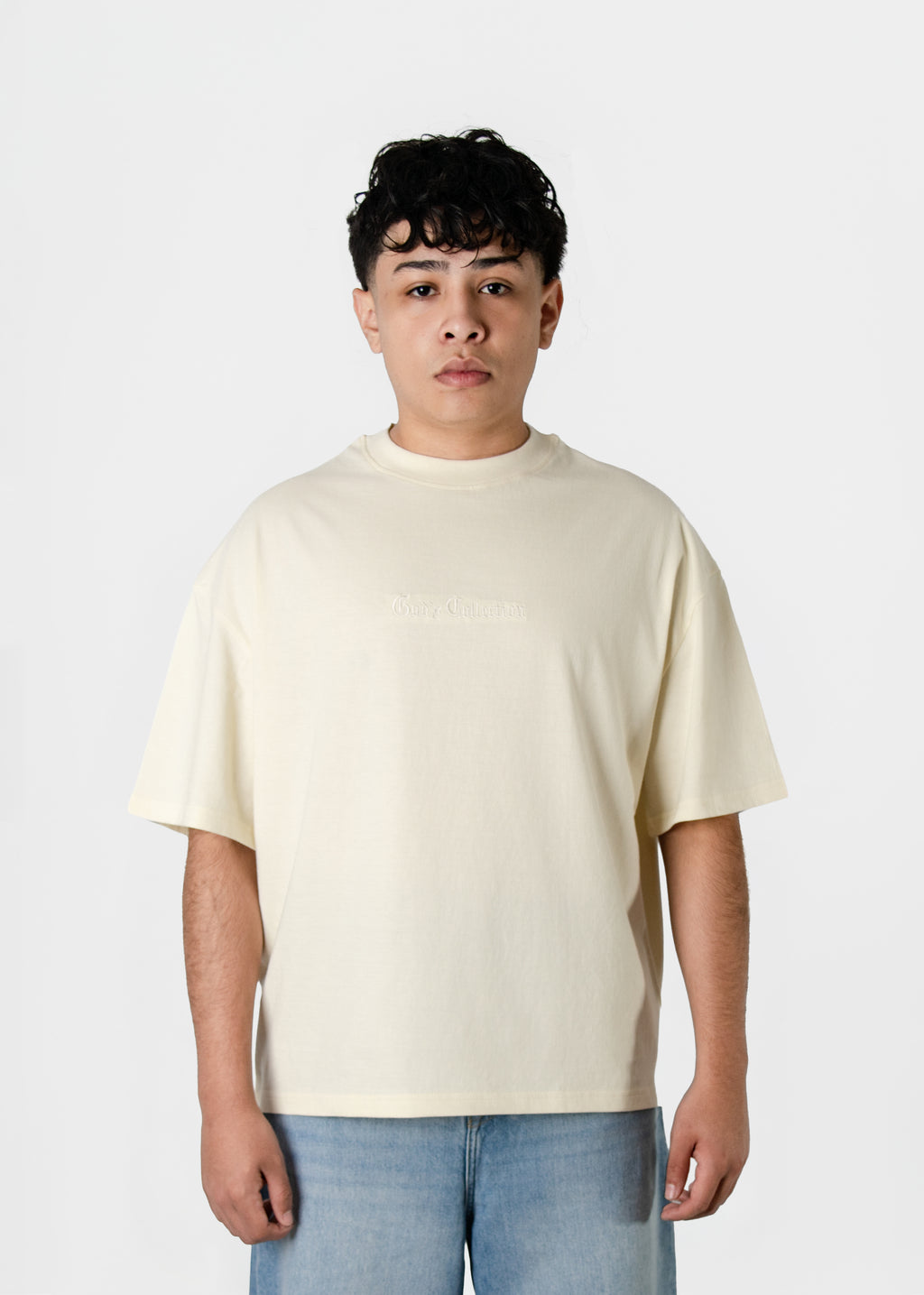 boxy t-shirt Cream