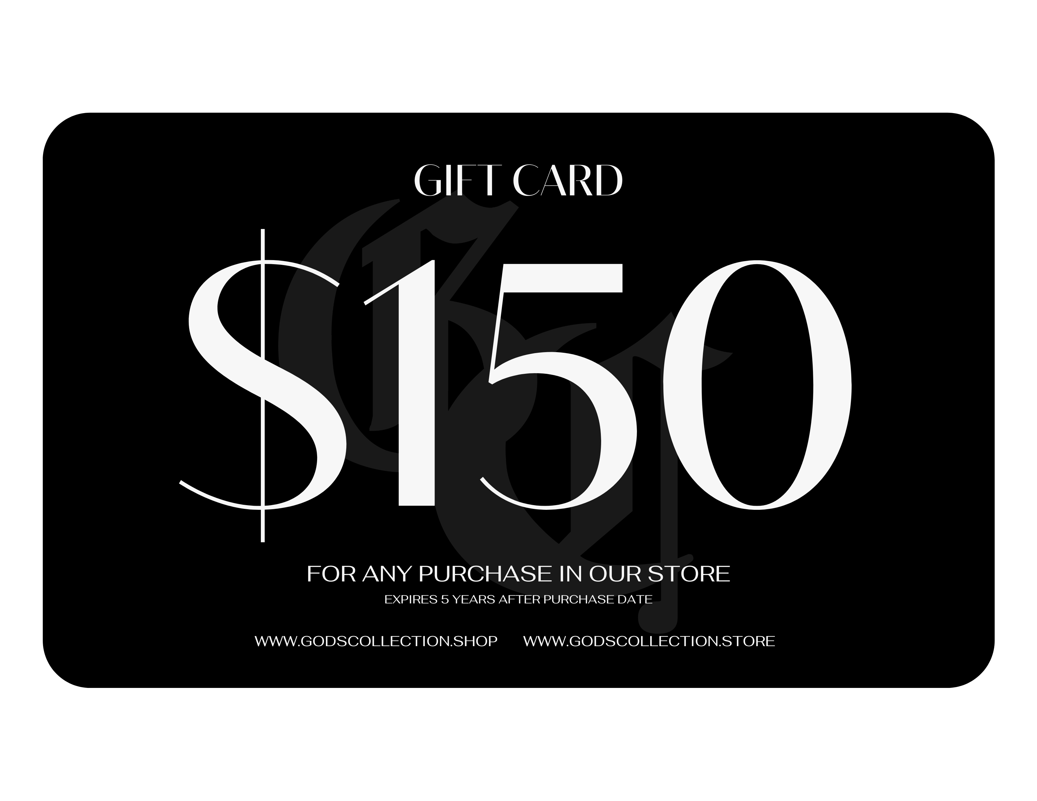 God's Collection Gift Card