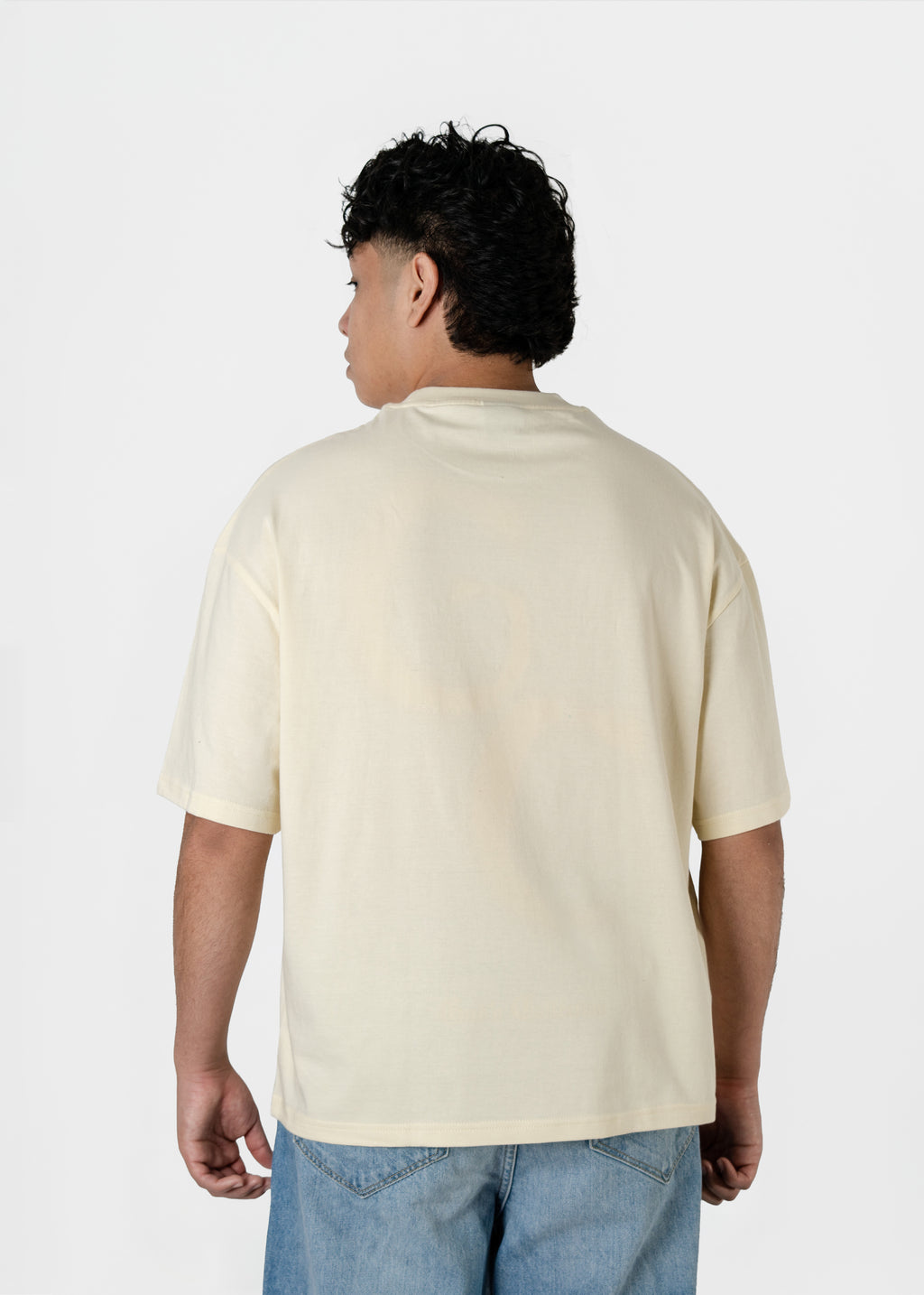 boxy t-shirt Cream