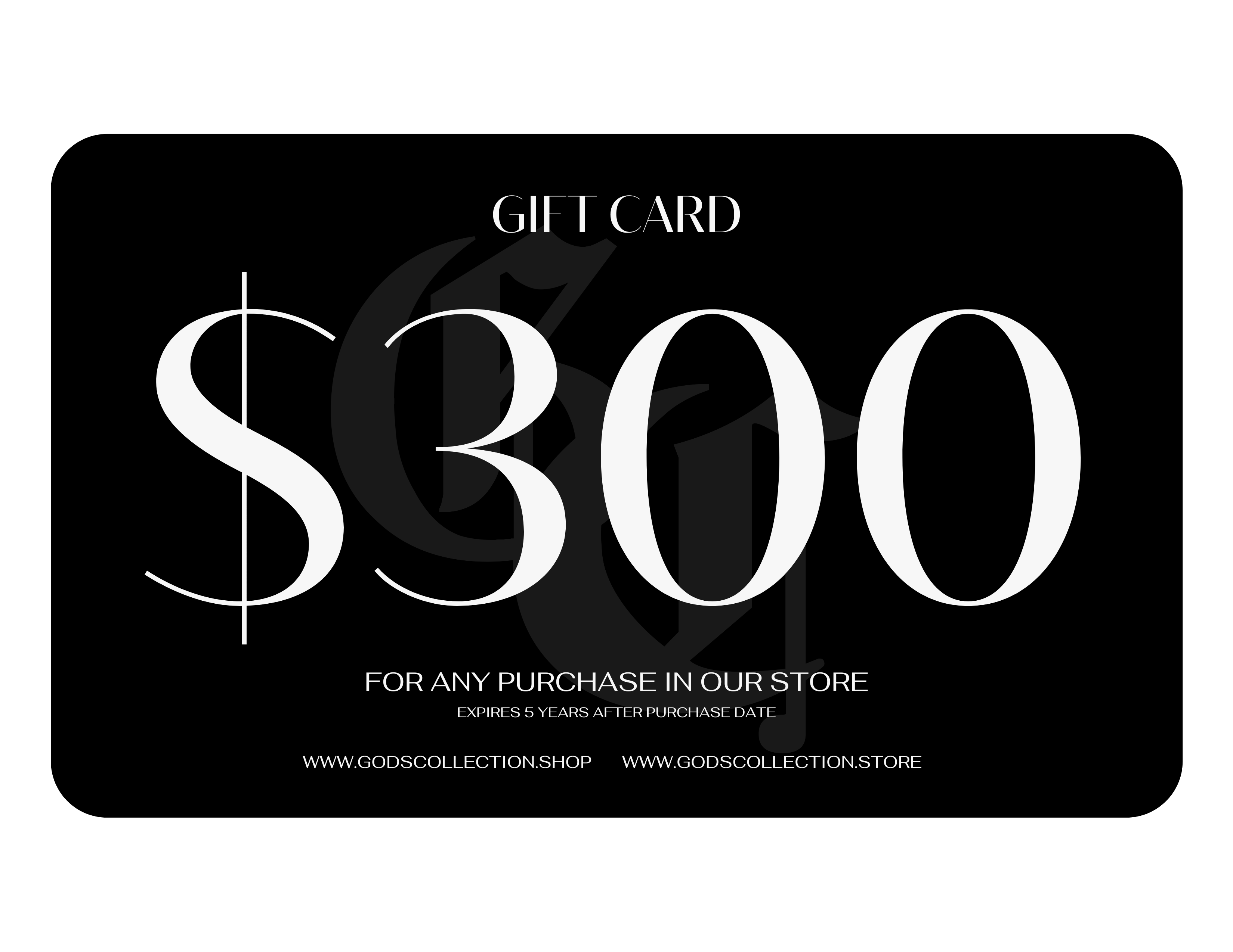God's Collection Gift Card