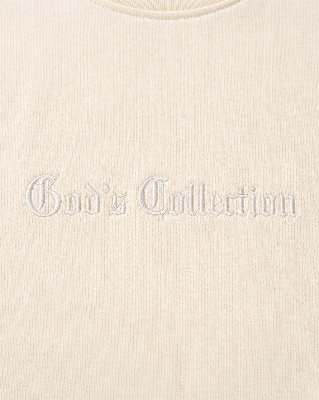 boxy t-shirt Cream