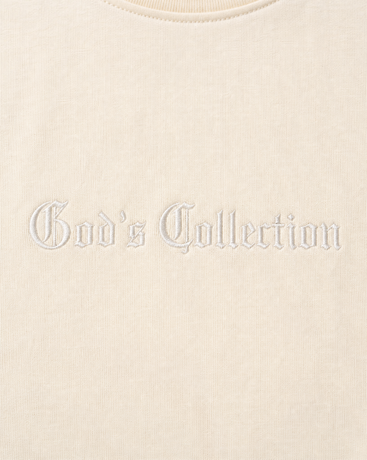 boxy t-shirt Cream