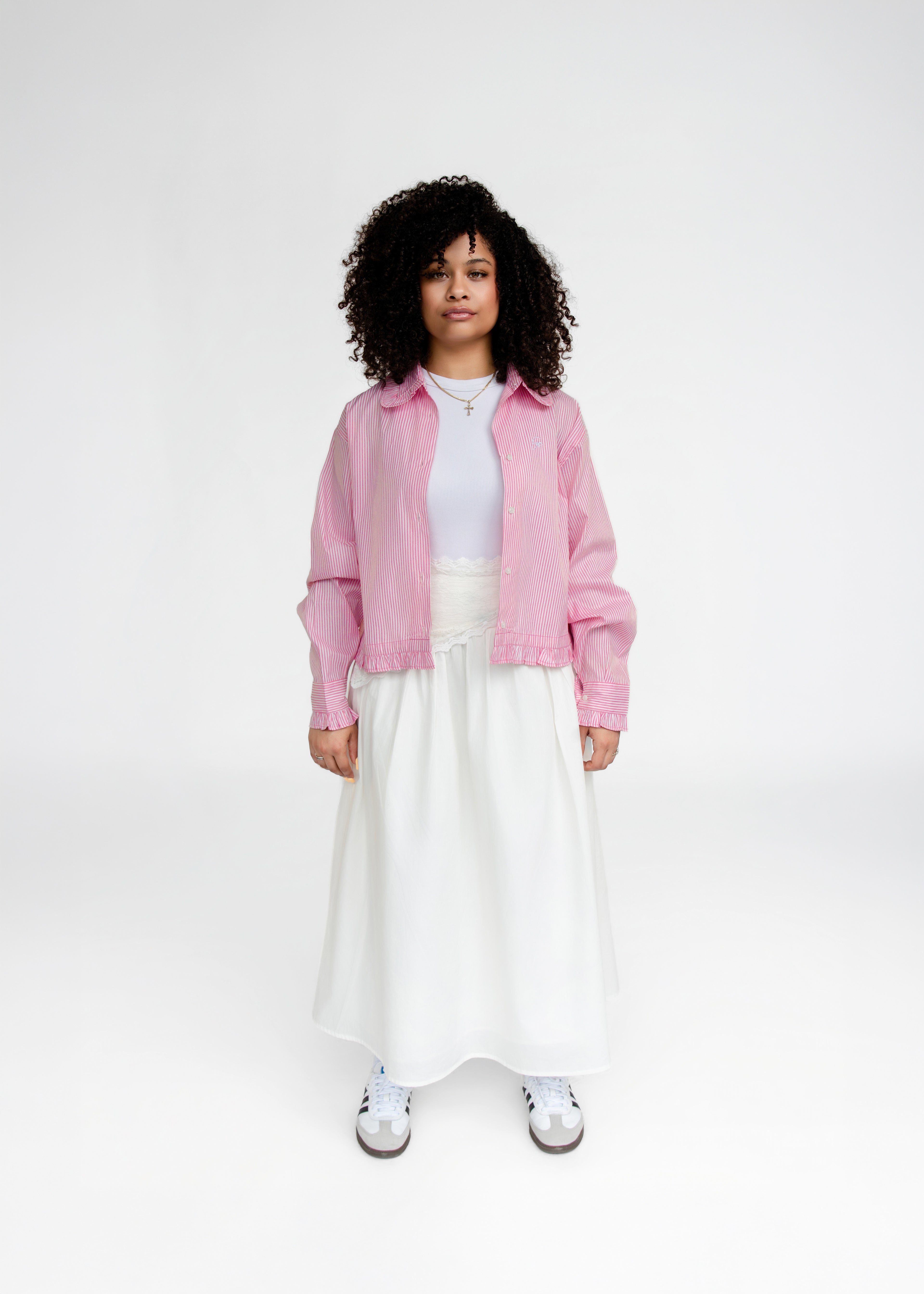 GC Pink button up