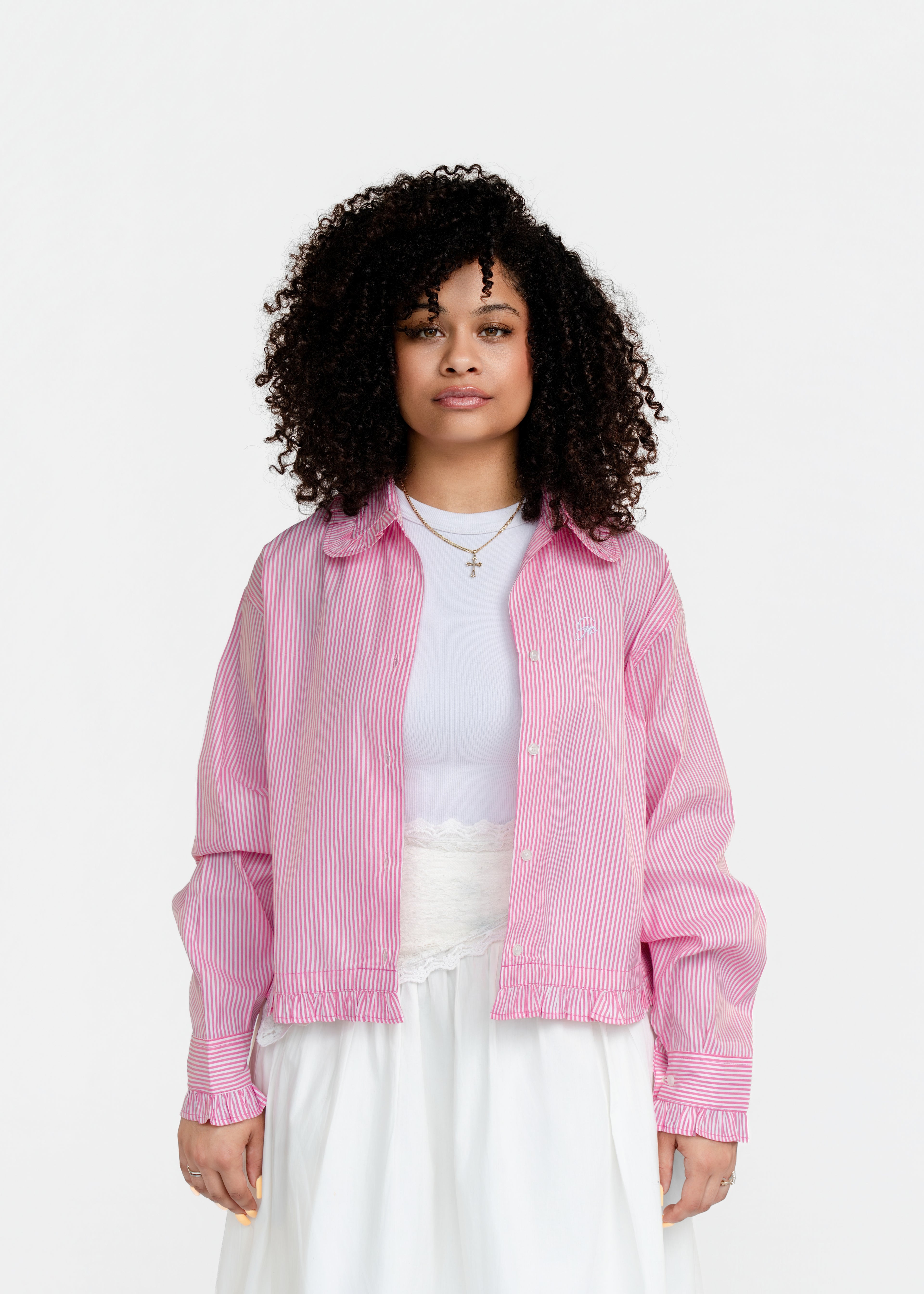GC Pink button up