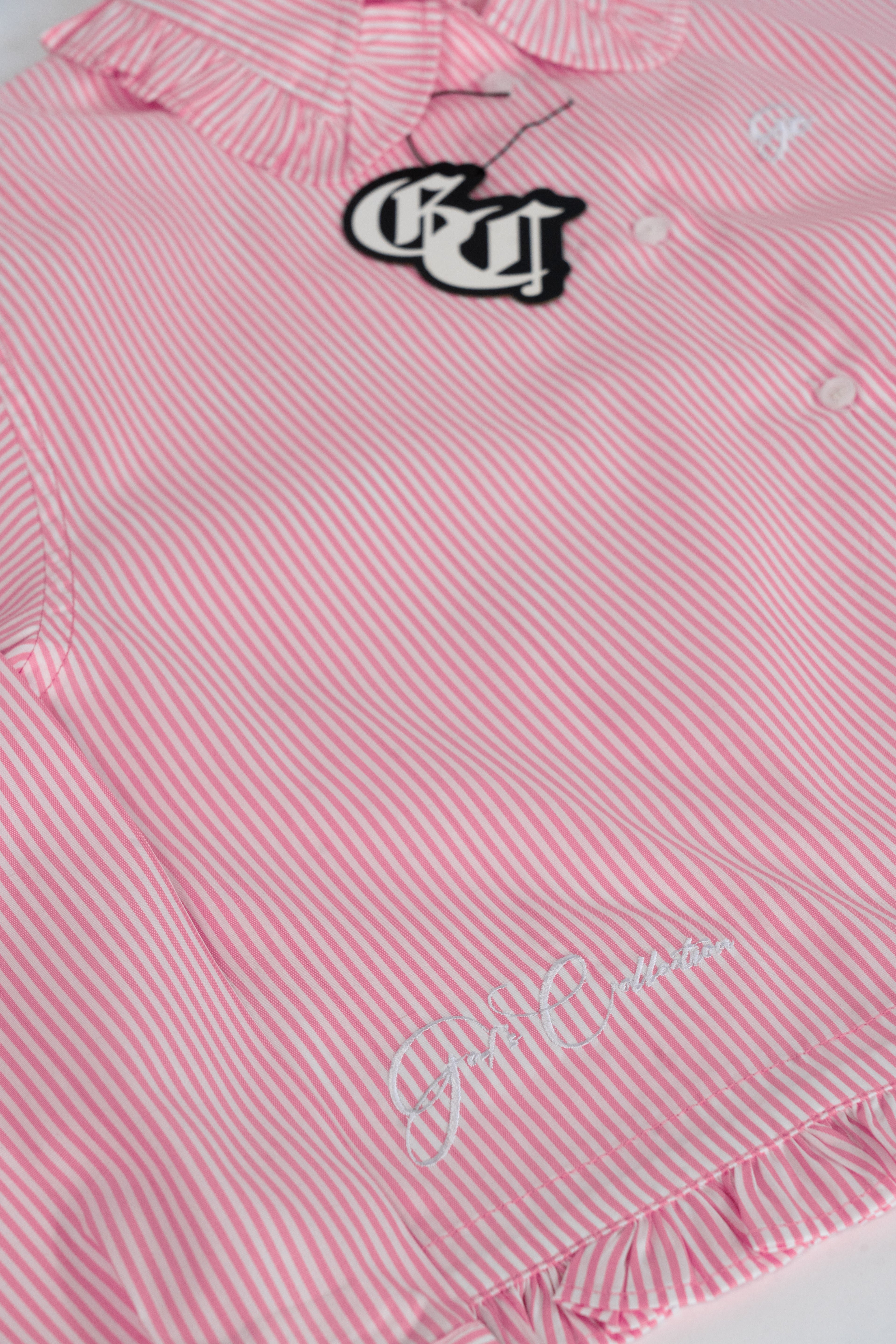GC Pink button up
