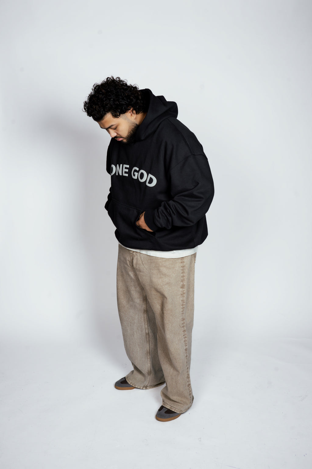 ONE GOD BLK HOODIE