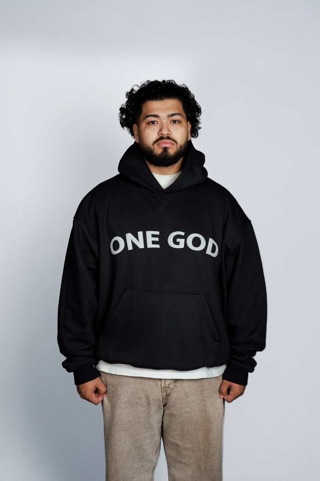 ONE GOD BLK HOODIE