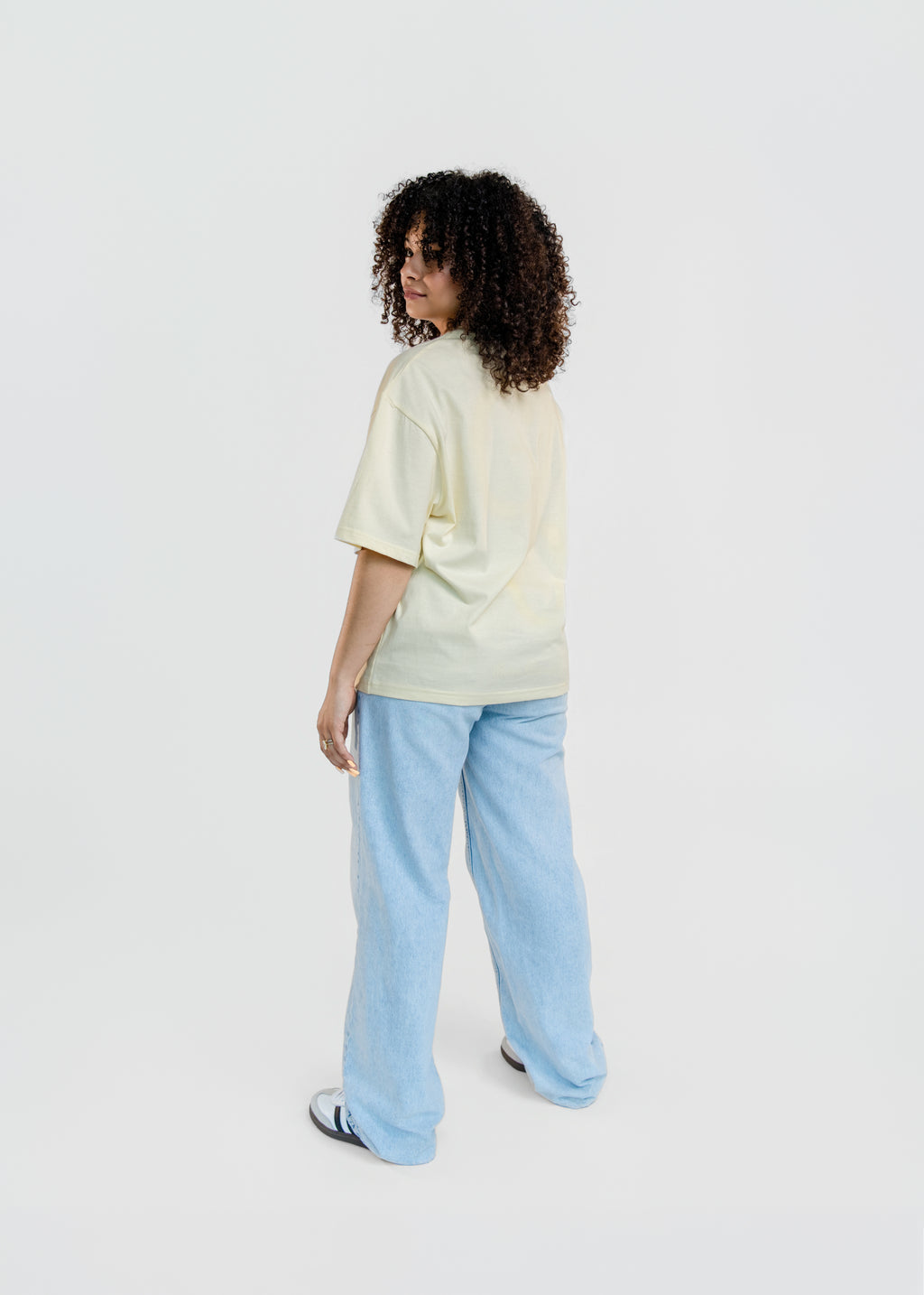 boxy t-shirt Cream