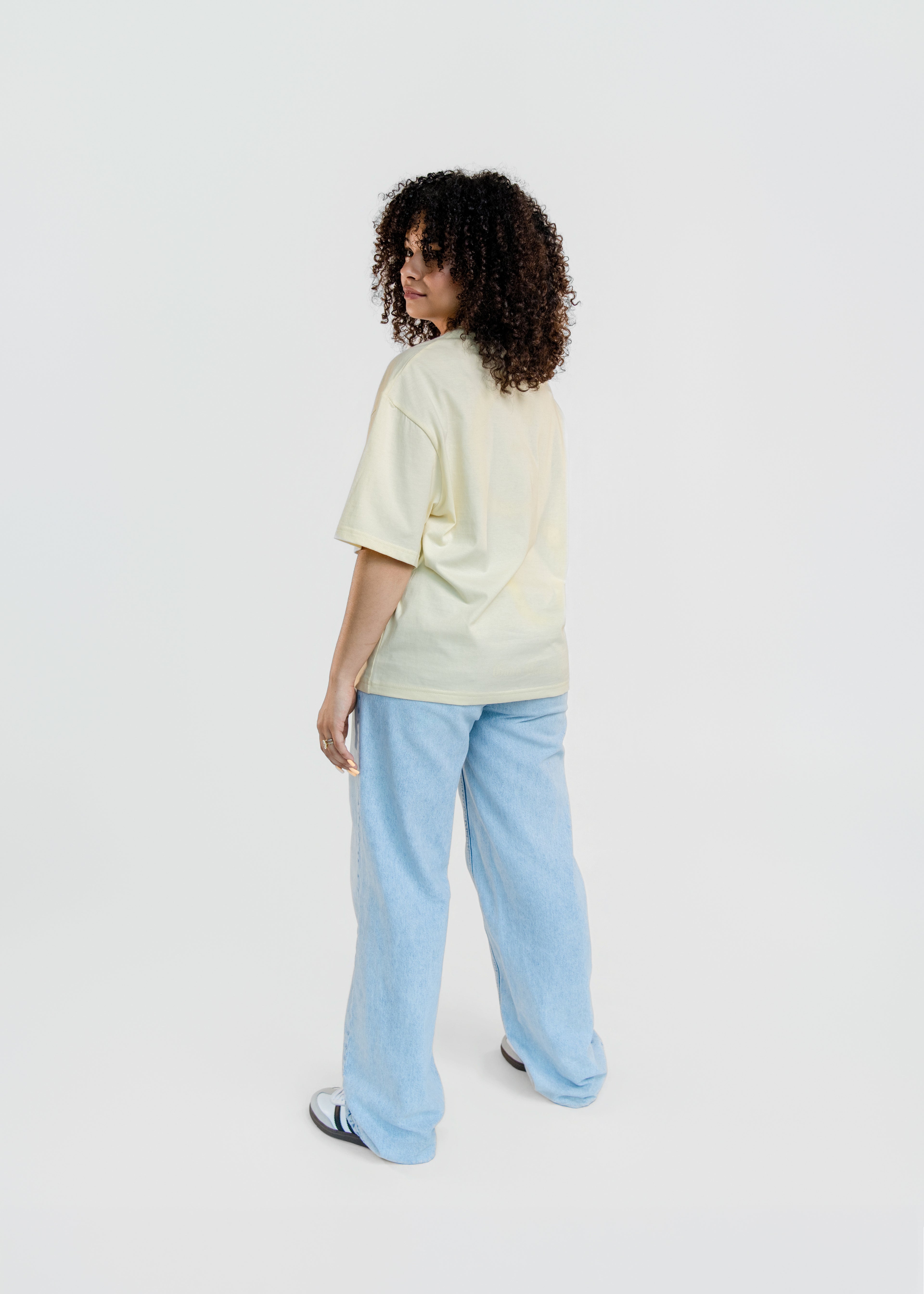 boxy t-shirt Cream