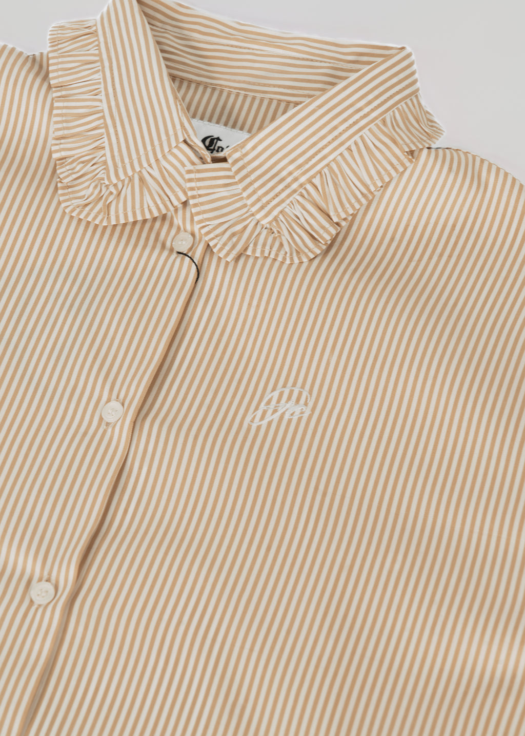 Boxy Beige Button up